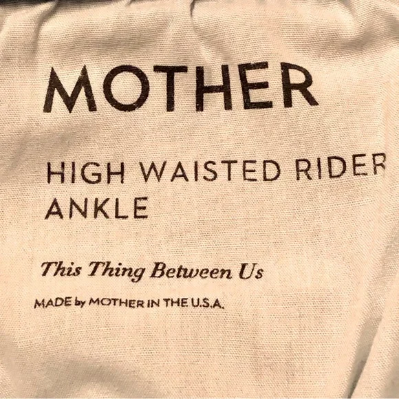 “NEW” MOTHER High-Waisted Ride Ankle - Picture 4 of 6